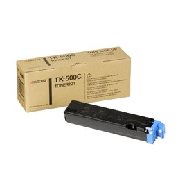 Toner TK-500C für FS-C5016N 8000Seiten cyan Kyocera 370PD5KW Produktbild