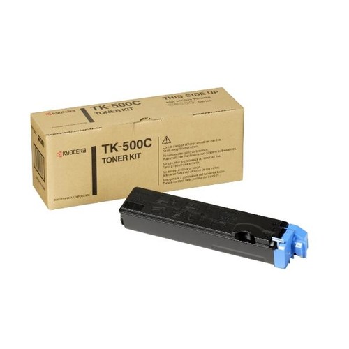 Toner TK-500C für FS-C5016N 8000Seiten cyan Kyocera 370PD5KW Produktbild Front View L