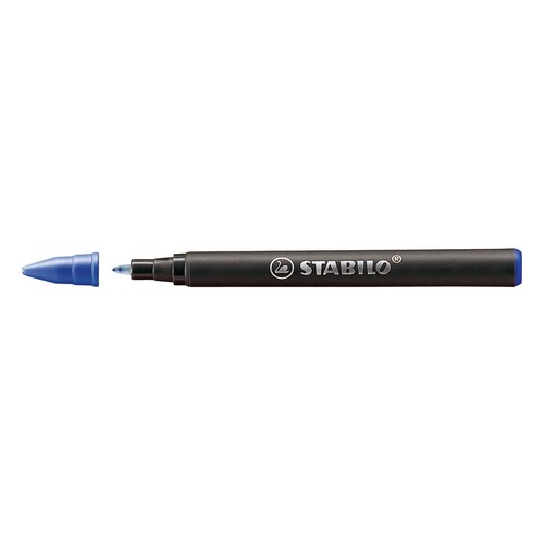 Tintenroller-Patronen Easy Original 0,5mm löschbar blau Stabilo 6890/041 (PACK=3 STÜCK) Produktbild Additional View 1 L