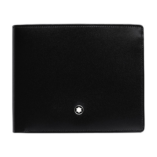Brieftasche Meisterstück schwarz Leder 10cc Montblanc 05524 Produktbild
