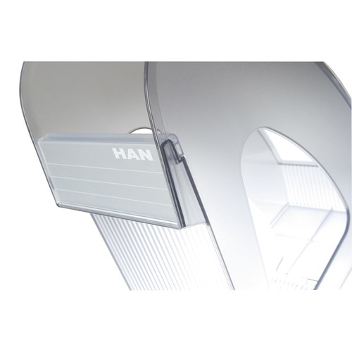 Stehsammler GALAXY 133x353x300mm klar transluzent kunststoff HAN 1613-63 Produktbild Additional View 4 L