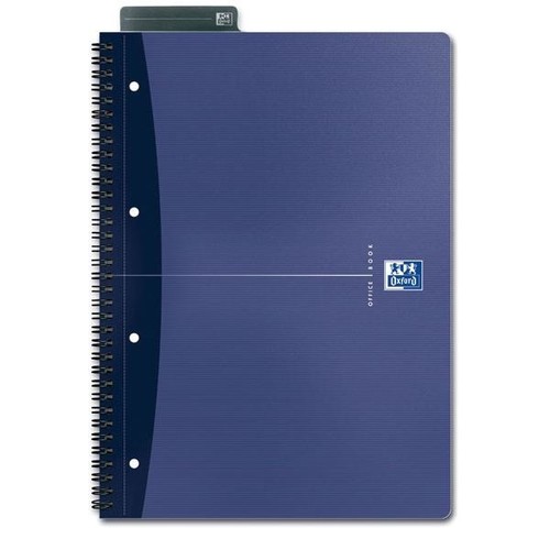 Collegeblock Oxford Office A4+ liniert 4-fach Lochung 90Blatt 90g Optik Paper weiß 100103461 Produktbild Additional View 3 L