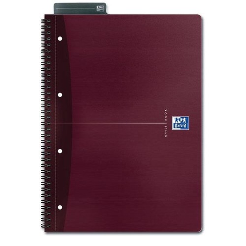 Collegeblock Oxford Office A4+ liniert 4-fach Lochung 90Blatt 90g Optik Paper weiß 100103461 Produktbild Additional View 4 L