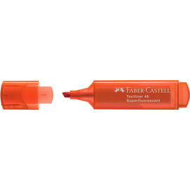 Textmarker TL 46 Superfluorescent Keilspitz orange Faber Castell 154615 Produktbild