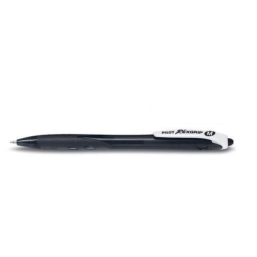 Kugelschreiber Rex Grip BRG-10M-BG mittel schwarz Pilot 2047701 Produktbild