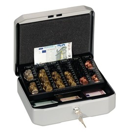 Geldkassette Euroboxx S Zählbrett für 102,05¤ und Schacht 283x100x225 mm 1,4kg anthrazit/grau Metall Durable 1778-57 Produktbild
