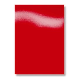 Einbanddeckel HiGloss A4 250g rot glänzend GBC CE020030 (PACK=100 STÜCK) Produktbild