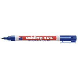 Permanentmarker 404 0,75mm Rundspitze blau Edding 4-404003 Produktbild