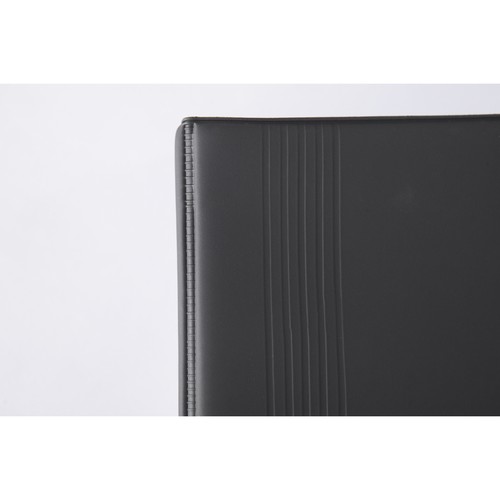 Visitenkartenringbuch mit Register für 200Karten schwarz Kunststoff Sigel VZ300 Produktbild Additional View 4 L