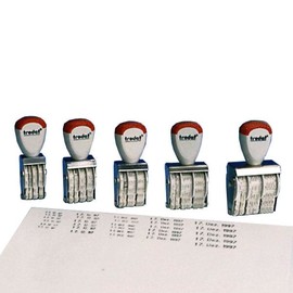 Datumstempel Monat-Buchstaben Schrifthöhe 4mm Trodat 1010 Produktbild