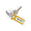 Schlüsselanhänger Key Clip mit auswechselbarem Schild gelb Kunststoff Durable 1957-04 (BTL=6 STÜCK) Produktbild Additional View 2 S