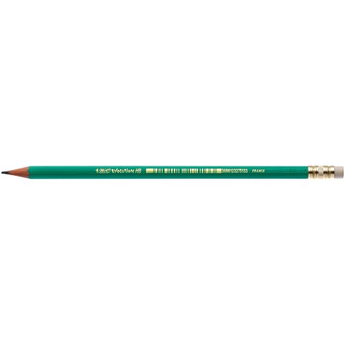 Bleistift mit Radiergummi EVOLUTION ecolutions 655 HB BIC 8803323 Produktbild