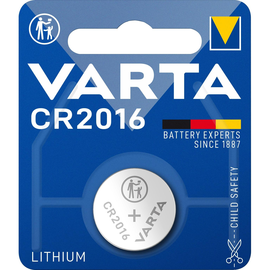 Batterie Knopfzelle 3V 90mAh Varta CR2016 Produktbild