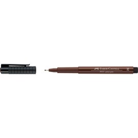 Tuschestift PITT ARTIST PEN 0,7mm mittel sepia Faber Castell 167375 Produktbild