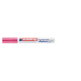 Lackmarker 750 Glanzlack Marker 2-4mm Rundspitze rosa Edding 4-750-9-009 Produktbild