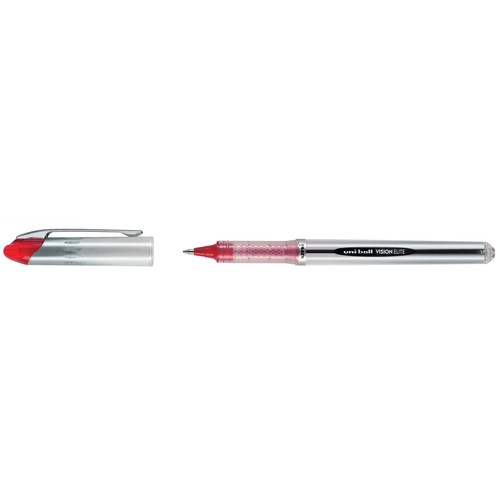 Tintenroller Uniball Vision Elite UB-200 0,4mm rot Faber Castell 146721 Produktbild