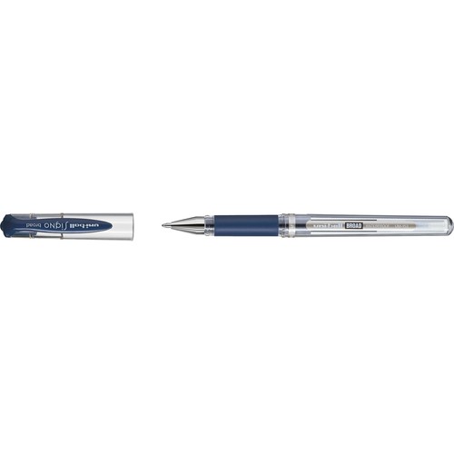 Gelroller Uniball SIGNO UM-153 1,0 mm blau/schwarz Faber Castell 146879 Produktbild Front View L