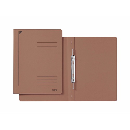 Spiralhefter A4 für 250Blatt braun Karton Leitz 3040-00-75 Produktbild Front View L