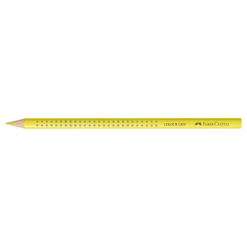 Farbstift mit Noppen COLOUR GRIP dreikant kadmiumgelb hell Faber Castell 112405 Produktbild