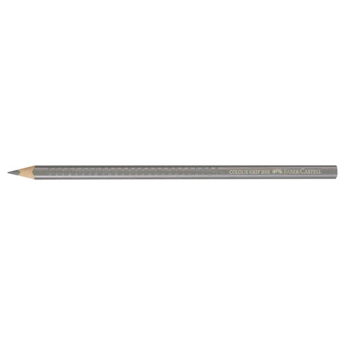 Farbstift mit Noppen COLOUR GRIP dreikant warmgrau IV Faber Castell 112472 Produktbild