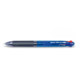 Vierfarb-Kugelschreiber BEGREEN FEED GP4 BPKG-35RM M transluzentes Gehäuse blau Pilot 2073703 Produktbild
