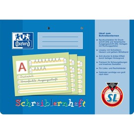 Schreiblernheft Oxford A4 quer Lineatur SL (Bayern) 16Blatt 90g Optik Paper 100050305 Produktbild