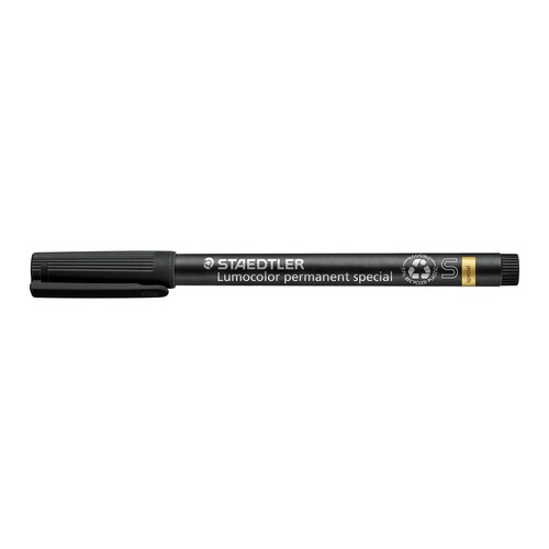 Permanentmarker Lumocolor special S 0,4mm superfein schwarz wetterfest Staedtler 319S-9 Produktbild Additional View 1 L