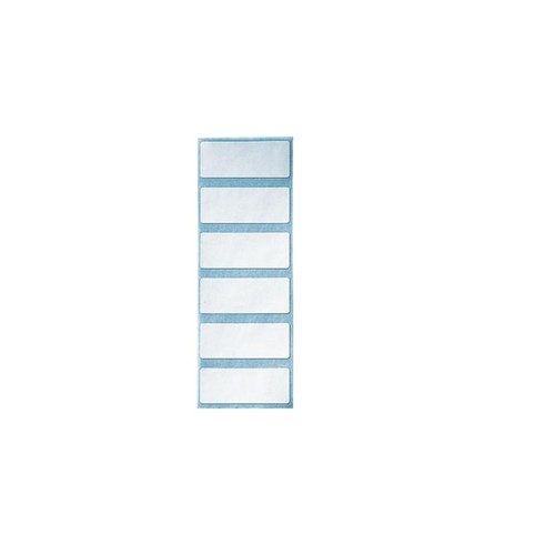 Beschriftungsschildchen endlos 50x20mm weiß selbstklebend Leitz 6009-00-01 (BTL=108 STÜCK) Produktbild Front View L