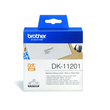 Einzeletikettenrollen Adress-Etiketten 29x90mm Thermopapier Brother DK-11201 (PACK=400 STÜCK) Produktbild