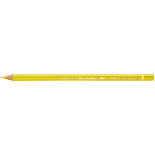 Künstlerfarbstift POLYCHROMOS 9201-105 kadmiumgelb hell Faber Castell 110105 Produktbild Front View L