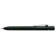 Kugelschreiber Grip 2011 mit Noppen schwarz-matt Faber Castell 144187 Produktbild