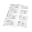 Visitenkarten-Prospekthülle A4 für 16Karten farblos PP Leitz 4758-30-03 (PACK=10 STÜCK) Produktbild