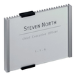 Türschild INFO SIGN 149x105,5mm silber Aluminium Durable 4801-23 Produktbild