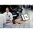 Sichttafeltischständer SHERPA TABLE 10 5623 + je 5 Sichttafeln 5606 schwarz + grau Durable 5632-22 Produktbild Additional View 5 S