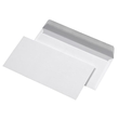 Briefumschlag ohne Fenster DIN lang 110x220mm mit Haftklebung 80g weiß (PACK=25 STÜCK) Produktbild