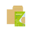Versandtasche ohne Fenster C4 229x324mm selbstklebend 90g braun Natron Recyclingmaterial (PACK=10 STÜCK) Produktbild