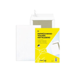 Versandtasche ohne Fenster mit Papprückwand C4 229x324mm mit Haftklebung 120g weiß (PACK=5 STÜCK) Produktbild