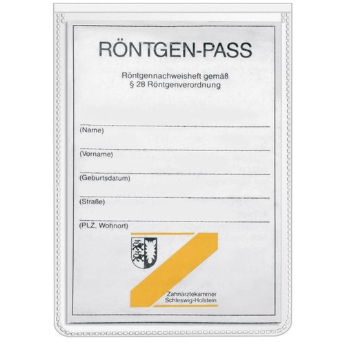 Ausweishülle A7 77x106mm transparent PP 170my Veloflex 3115510 Produktbild Additional View 1 L