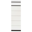 Rückenschilder für Handbeschriftung 60x192mm kurz breit weiß selbstklebend (BTL=10 STÜCK) Produktbild