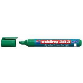 Flipchartmarker 383 1-5mm Keilspitze grün Edding 4-383004 Produktbild