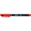 Folienstift OHPen M 1,0mm mittel rot wasserfest Stabilo 843/40 Produktbild Additional View 1 S