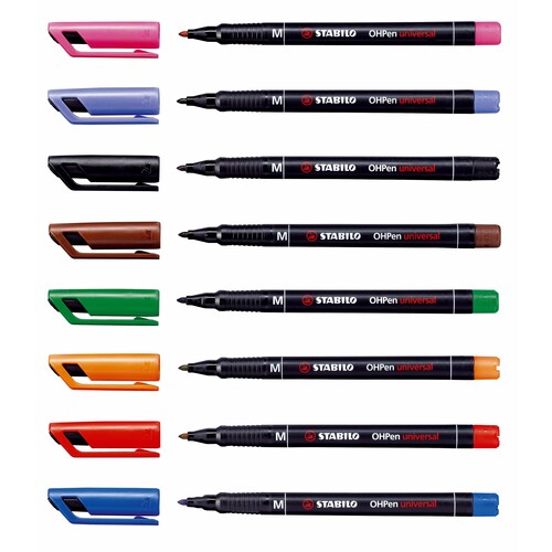 Folienstift OHPen M 1,0mm mittel blau wasserfest Stabilo 843/41 Produktbild Additional View 3 L
