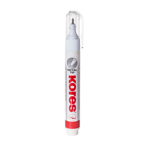 Korrekturstift 10ml weiß schnelltrocknend Radex KF83301 Produktbild Front View L