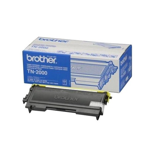 Toner für HL2030/2040/Fax-2820 2500Seiten schwarz Brother TN-2000 Produktbild Front View L