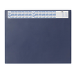 Schreibunterlage mit Jahreskalender und Klarsichtauflage 52x65cm dunkelblau Durable 7204-07 Produktbild