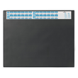 Schreibunterlage mit Jahreskalender und Klarsichtauflage 52x65cm schwarz Durable 7204-01 Produktbild