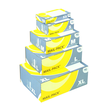 Mail Pack S 255x185x85mm NIPS 141311193 Produktbild Additional View 1 S
