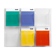 Prospekthalter-Wanddisplay Clearly 6x A4 766x51x625mm glasklar Helit H6259402 Produktbild Additional View 1 S