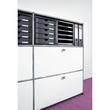 Schubladenbox Systembox 5 Schübe 275x320x330mm schwarz Kunststoff HAN 1450-13 Produktbild Additional View 2 S