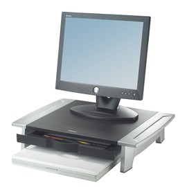 Monitorständer kompakt Office Suites bis zu 36kg graphit/grau Fellowes 8031101 Produktbild